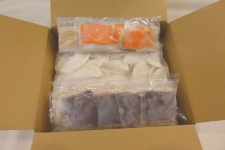 中国料理樓蘭香廚　四川水餃子　60個入り　　特製胡麻甘醤油ダレ+ラー油付き　　簡易パッケージ